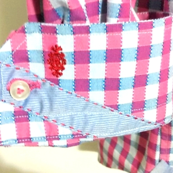 ROBERT GRAHAM GINGHAM BUTTON DOWN SHIRT - Picture 7 of 10